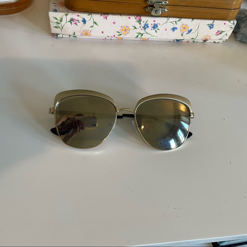 Gold Prada Sunglasses